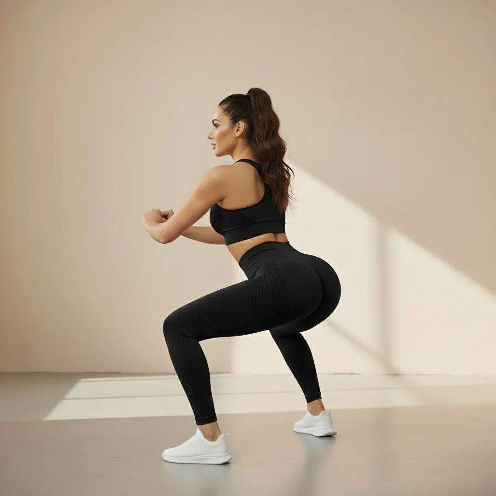 Sorva Formande Leggings med hög midja