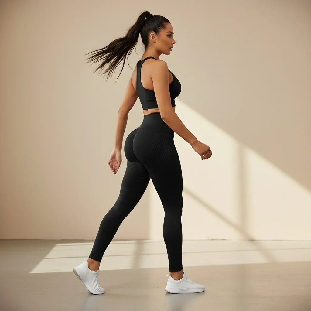 Sorva Formande Leggings med hög midja
