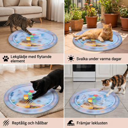 Kylande vattenmatta för katter 2.0