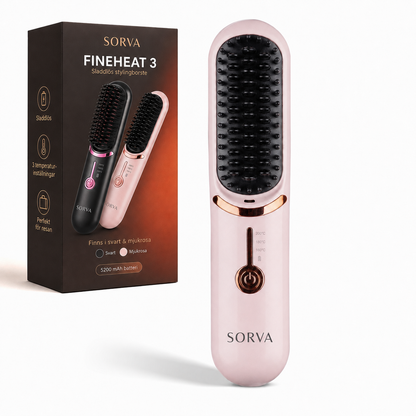 Sorva FineHeat 3™ | Sladdlös stylingborste