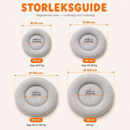 Sorva Donutbädd för hundar