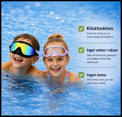 Sorva AquaClick™ simglasögon för barn