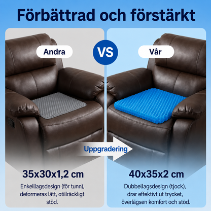 Sorva Sittro™ Gelkudde med bikakestruktur