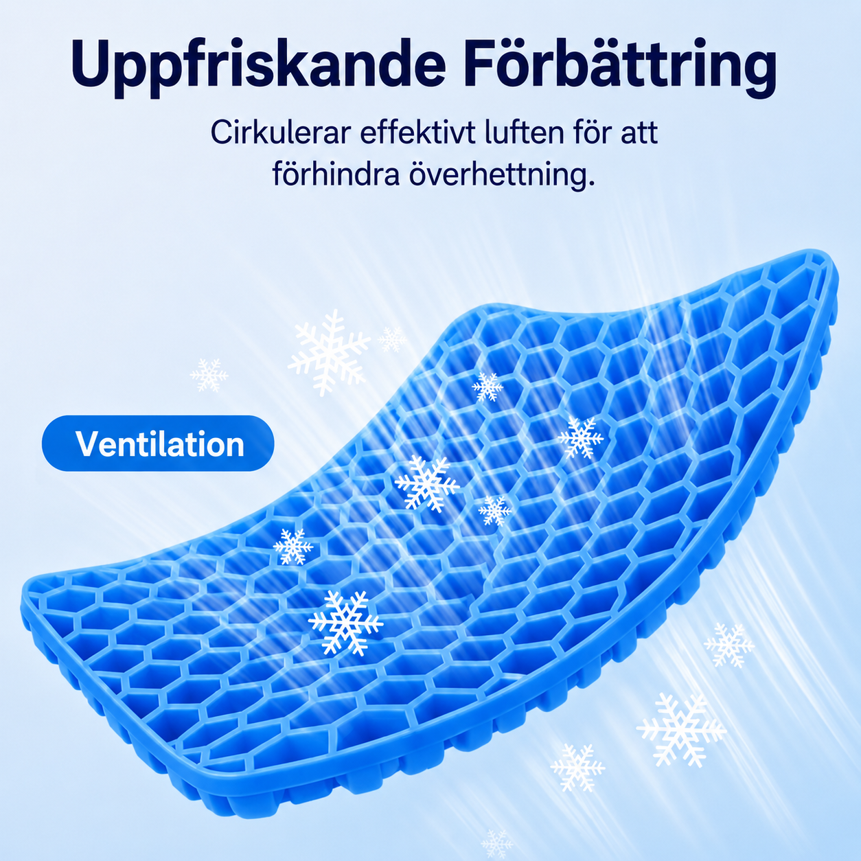 Sorva Sittro™ Gelkudde med bikakestruktur