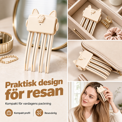 🔥 50% RABATT 🔥 Över 50 000 sålda! 🪮 Volymklämma för hårrötterna – omedelbar volym utan värme, inga märken, lätt & bekväm 💁‍♀️