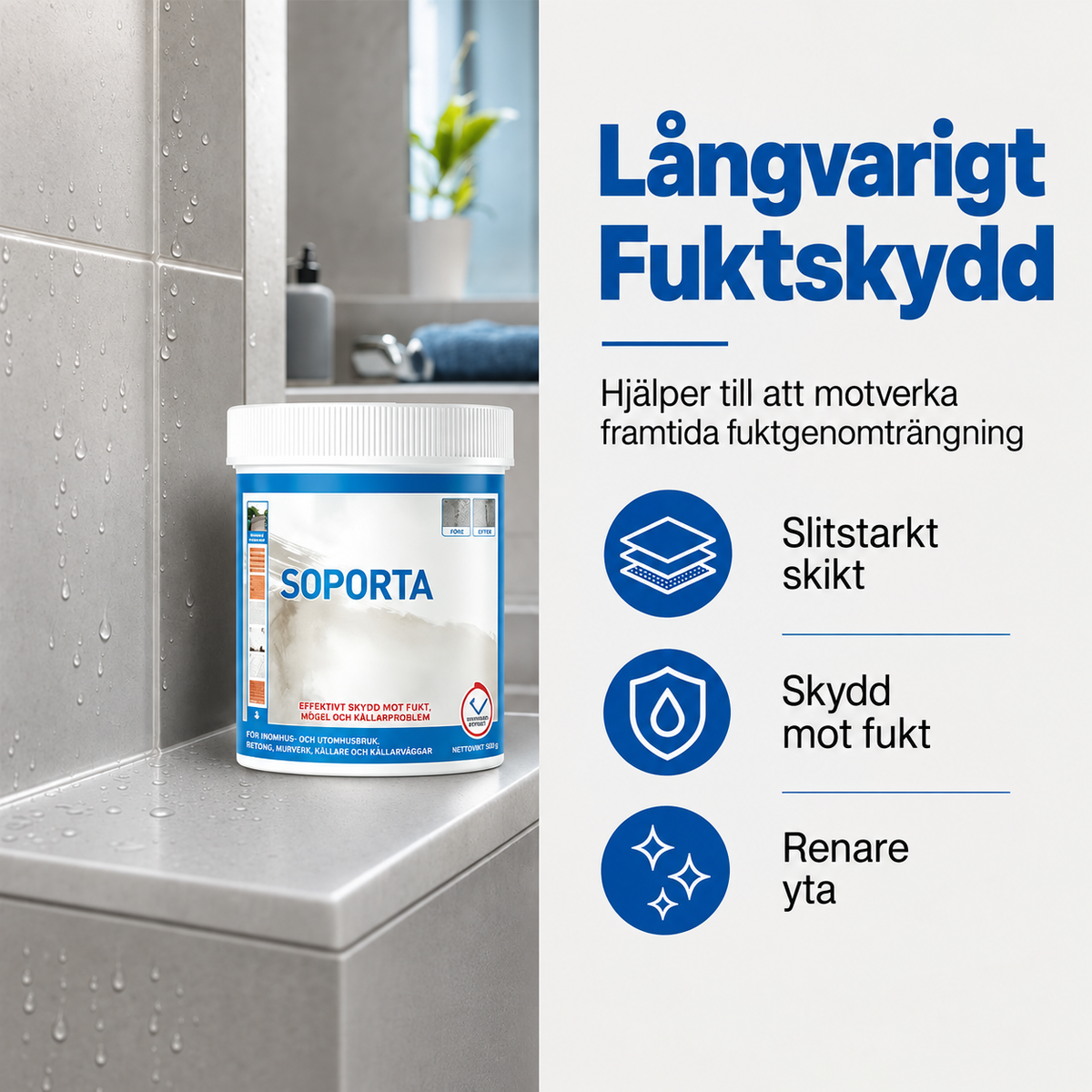 💧 50 % RABATT – Sorva AquaSeal™ | Vattentät reparation & tätning för flera ytor