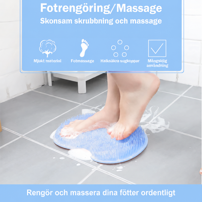 Sorva FotSpa™ – Handsfree fotmatta för rengöring & massage