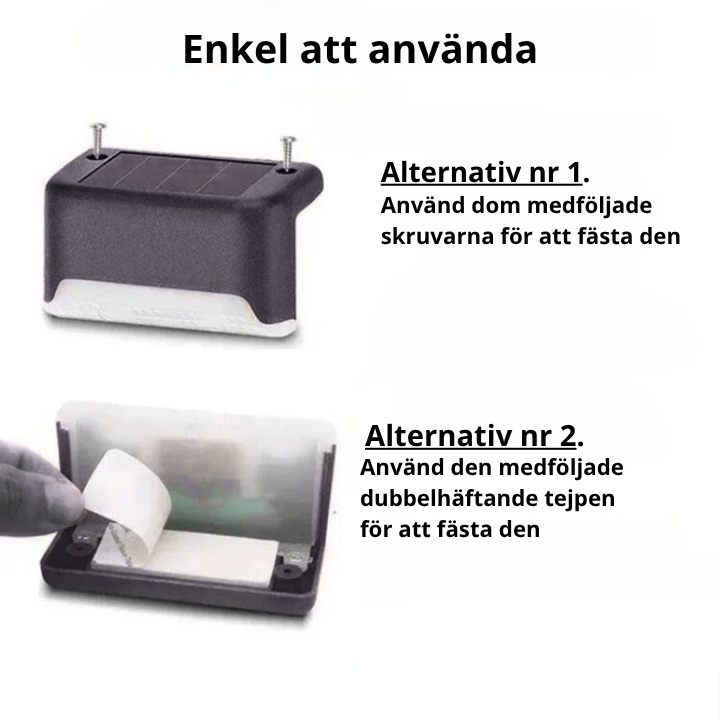 ☀️ Solcellsdriven Utomhuslampa – Lys Upp Trädgården Utan El 💡🌿