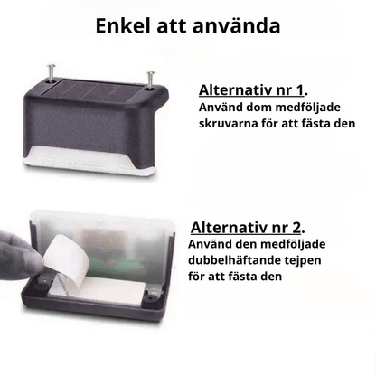 ☀️ Solcellsdriven Utomhuslampa – Lys Upp Trädgården Utan El 💡🌿