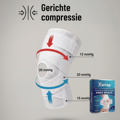 Xwrap™  –  Verstelbare Kniebandage