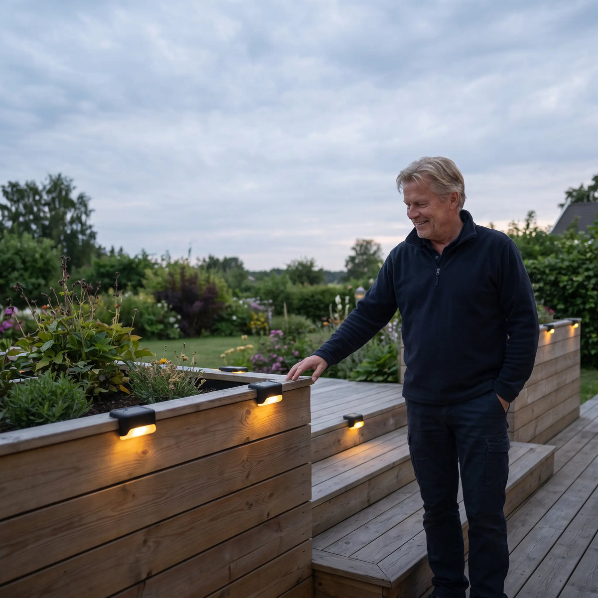 ☀️ Solcellsdriven Utomhuslampa – Lys Upp Trädgården Utan El 💡🌿
