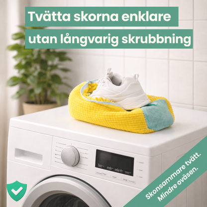 Sorva RenSko skotvättpåse på tvättmaskin