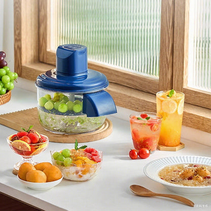 ✨ 50 % RABATT! 🍇🧄 Genomskinlig elektrisk frukt- och grönsaksskalare
